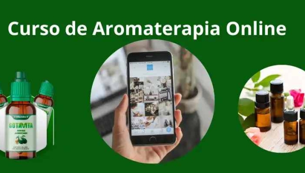 Cursos de Aromaterapia Online | Óleos Essenciais