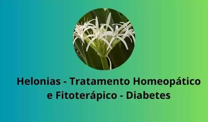 Helonias - Tratamento Homeopático e Fitoterápico - Diabetes