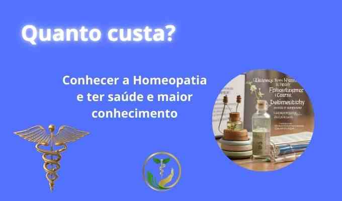 Quanto custa um curso de homeopatia?