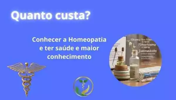 Quanto custa um curso de homeopatia?